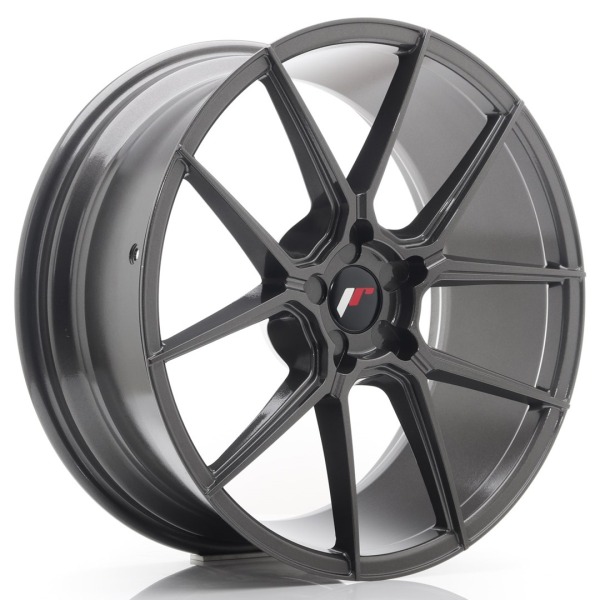 Llanta Japan Racing JR30 20x9 ET20-35 5H Blank Hyper Gray