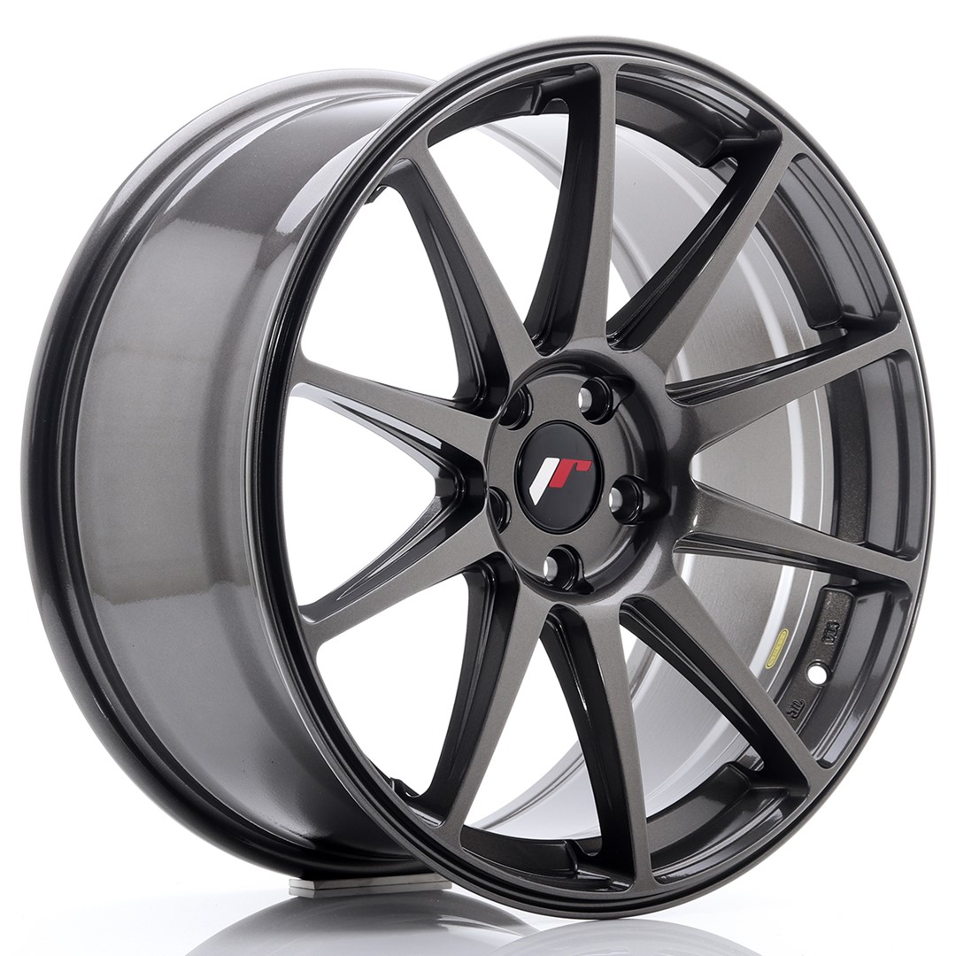 39001_0_22505 Llanta Japan Racing JR11 19x8,5 ET40 5x112 Hyper Gray - Imagen 1