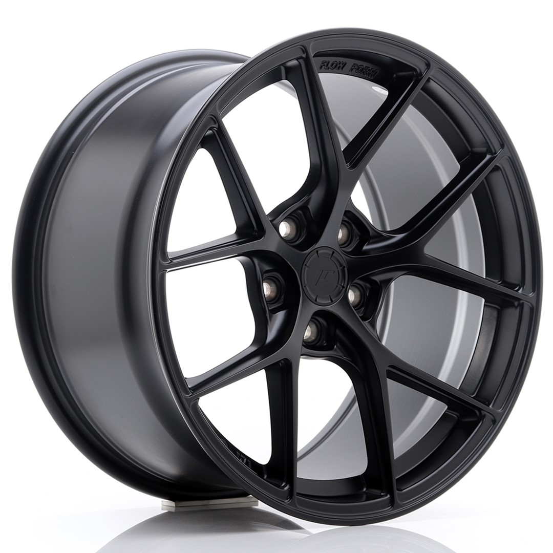 39231_0_23532 Llanta Japan Racing SL01 18x9,5 ET38 5x114,3 Matt Black - Imagen 1
