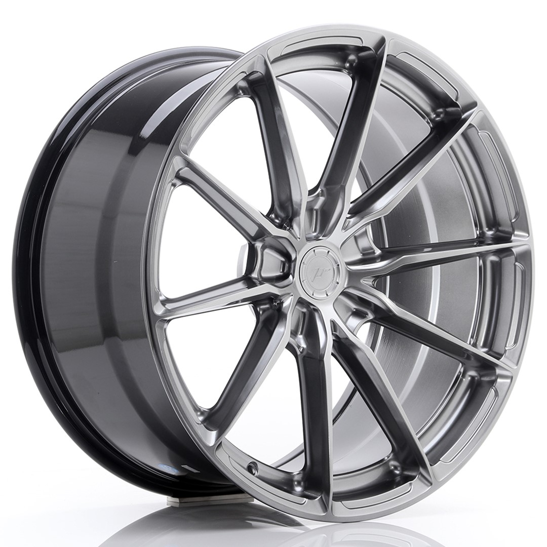 39399_0_24127 Llanta Japan Racing JR37 20x10 ET20-45 5H BLANK Hyper Black - Imagen 1