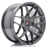 Llanta Japan Racing JR18 17x8 ET35 Blank Hyper Gray