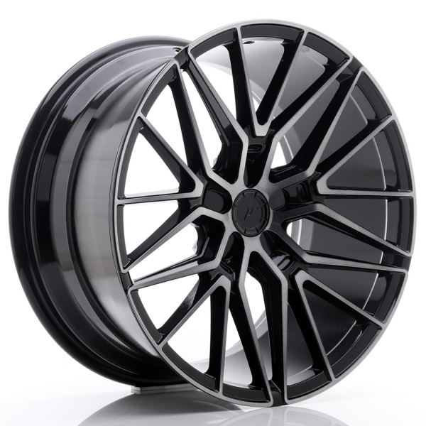 Llanta Japan Racing JR38 20x10 ET20-45 5H BLANK Black Brushed w/Tinted Face