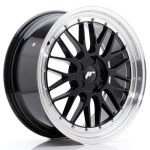 Llanta Japan Racing JR23 19x8,5 ET20-50 5H BLANK Gloss Black w/Machined Lip