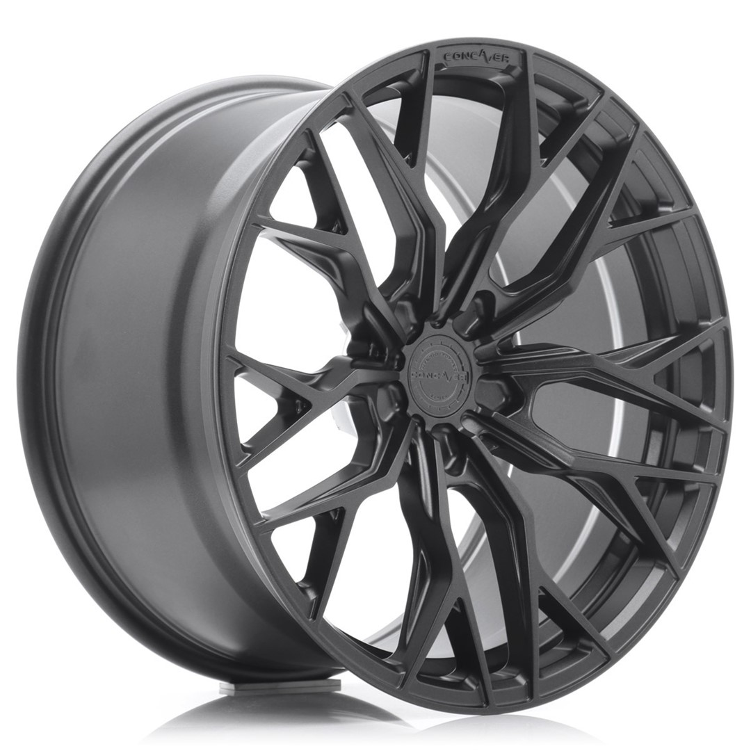 39704_0_27330 Llanta Concaver CVR1 Carbon Graphite 8.5x19" BLANK ET20-45 CB72.6 - Imagen 1