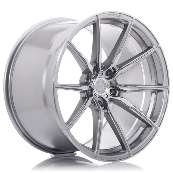 Llanta Concaver CVR4 Brushed Titanium 12.0x20" BLANK ET32-60 CB72.6