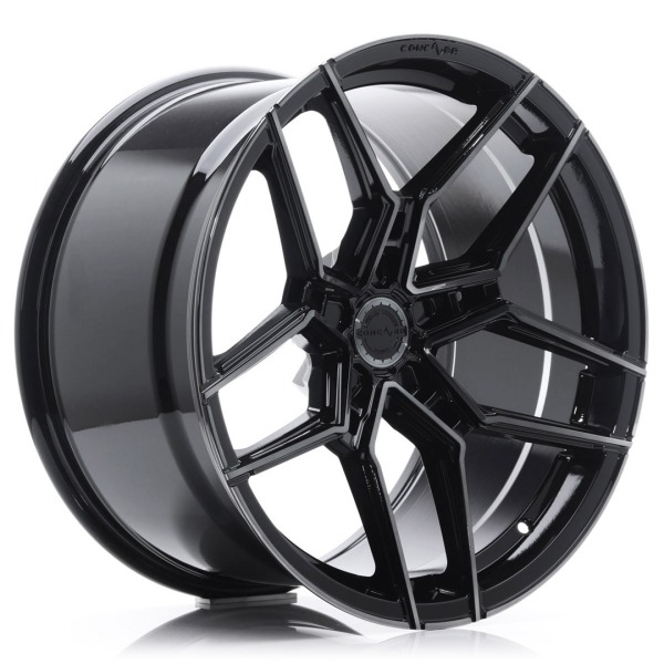 Llanta Concaver CVR5 Double Tinted Black 9.5x22" BLANK ET14-60 CB74.1