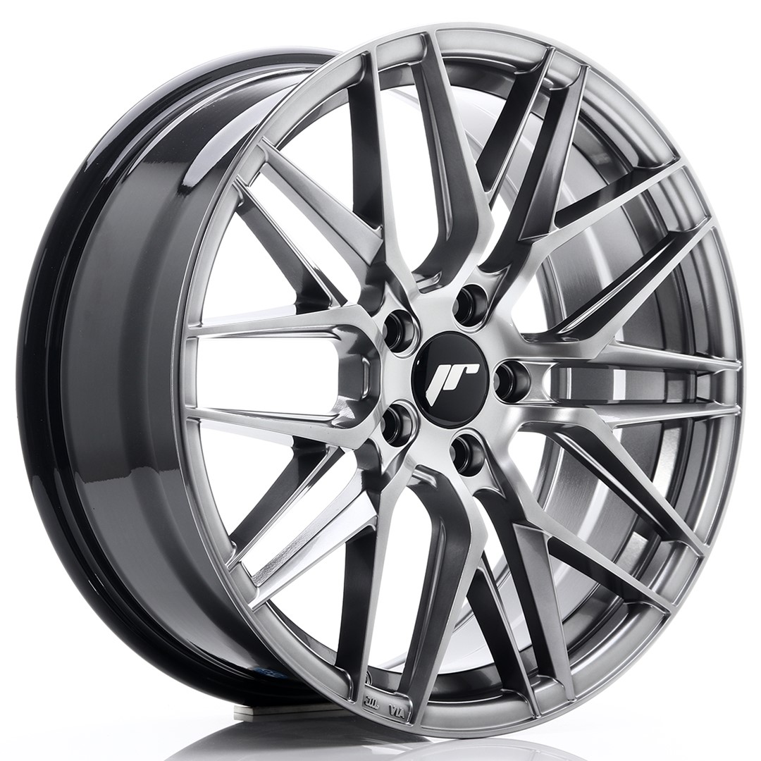 40396_0_24589 Llanta Japan Racing JR28 18x7,5 ET40 5x100 Hyper Black - Imagen 1