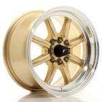 Llanta Japan Racing JR19 15x8 ET20 4x100/114 Gold