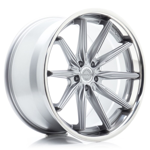 Llanta Concaver CVR8 Brushed Titanium 10.5x20" BLANK ET0-28 CB72.6