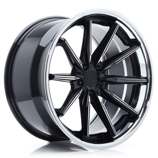 Llanta Concaver CVR8 Black Diamond Cut 9.0x21" BLANK ET10-52 CB74.1