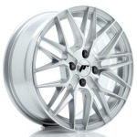 Llanta Japan Racing JR28 16x7 ET25 4x108 Silver Machined Face