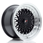 Llanta Japan Racing JR9 16x9 ET20 4x100/108 Gloss Black w/Machined Lip