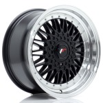Llanta Japan Racing JR9 17x8,5 ET35 5x112/120 Gloss Black w/Machined Lip
