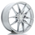 Llanta Japan Racing JR44 19x8 ET20-40 5H BLANK Silver w/ Machined Face