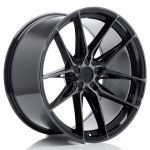 Llanta Japan Racing JR44 20x10 ET15-35 5H BLANK Black Machined w/Tinted Face