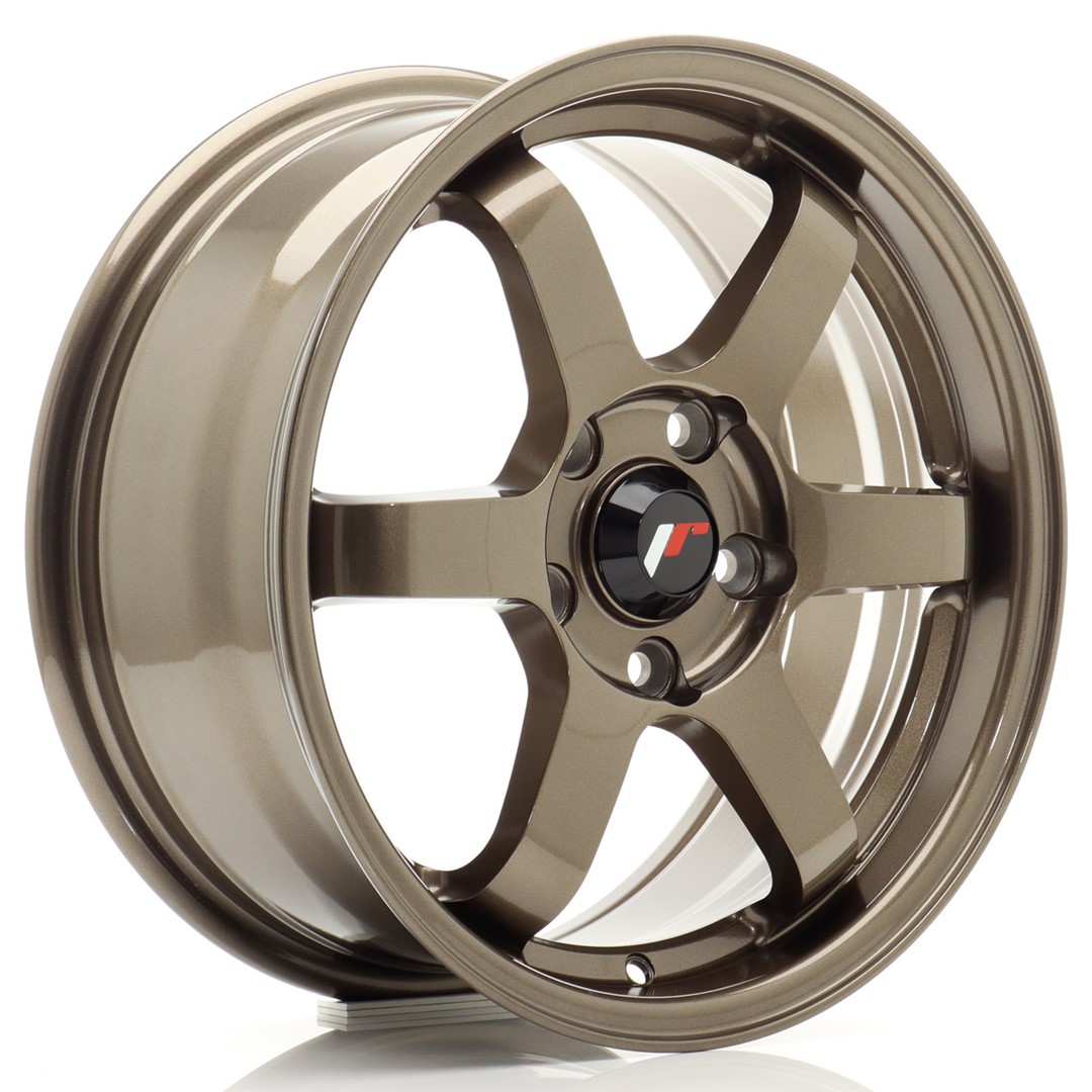 44059_0_32823 Llanta Japan Racing JR3 16x7 ET40 4x100 Bronze - Imagen 1