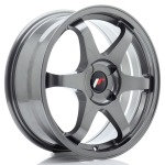 Llanta Japan Racing JR3 17x7 ET20-42 4H BLANK Gun Metal