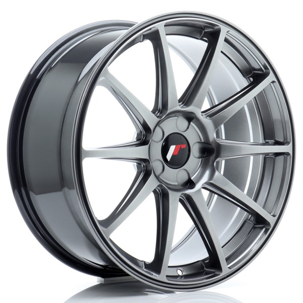 Llanta Japan Racing JR11 19x8,5 ET20-42 5H Blank Hyper Black