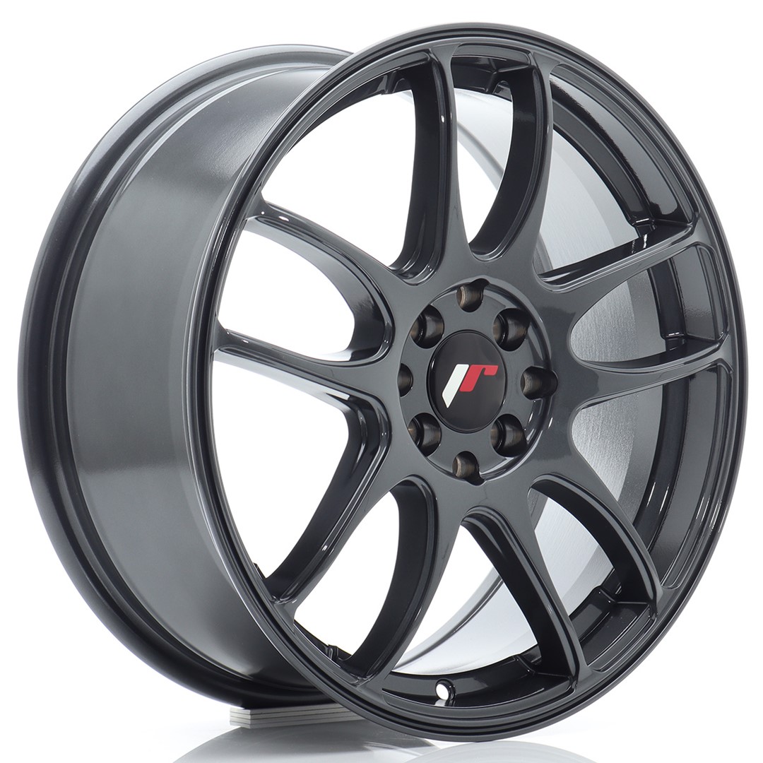 44496_0_33894 Llanta Japan Racing JR29 17x7 ET40 4x100/114 Hyper Gray - Imagen 1