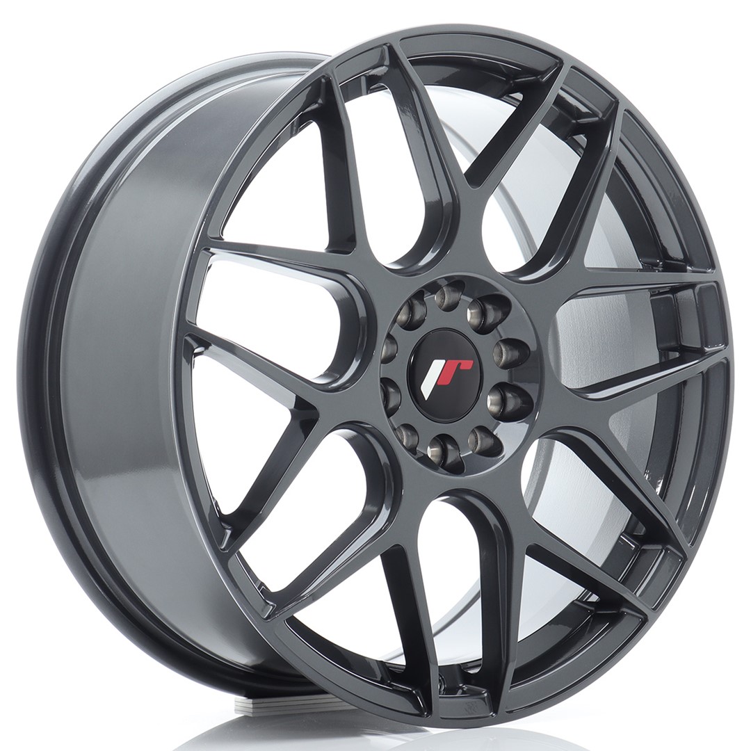 44617_0_34117 Llanta Japan Racing JR18 18x7,5 ET40 5x112/114 Hyper Gray - Imagen 1