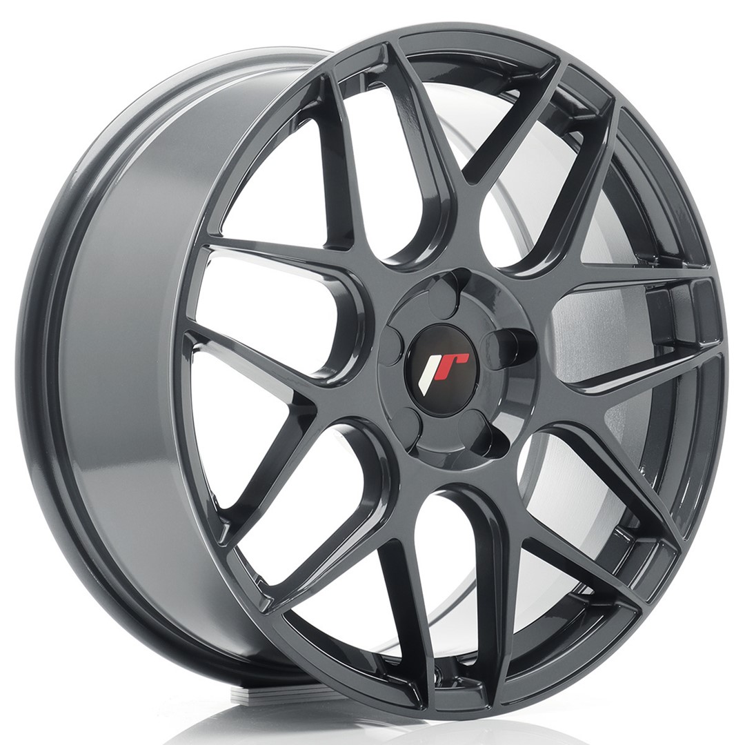 44632_0_34129 Llanta Japan Racing JR18 18x7,5 ET20-40 5H BLANK Hyper Gray - Imagen 1