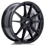 Llanta Japan Racing JR21 17x7 ET20-40 4H BLANK Gloss Black