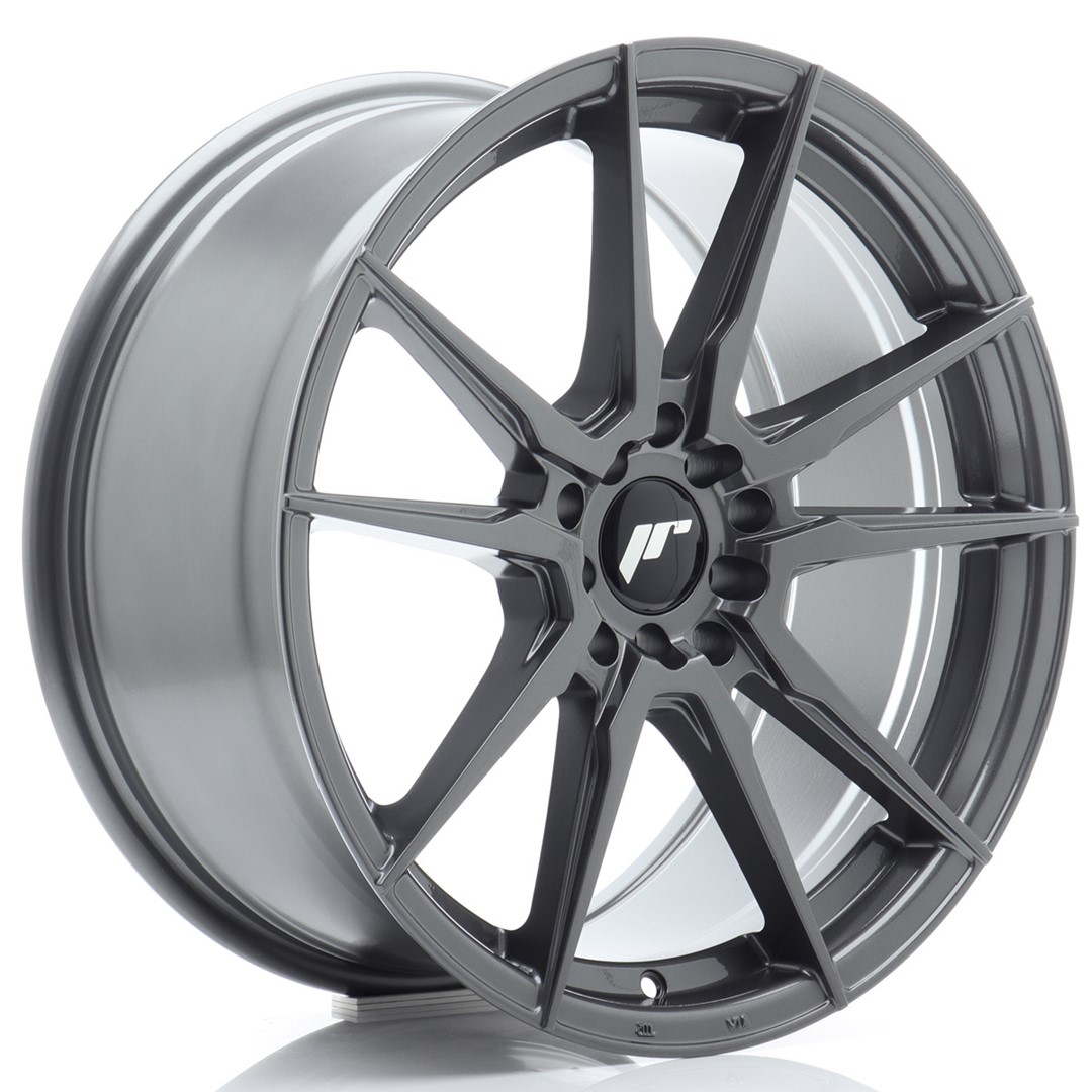 44854_0_33703 Llanta Japan Racing JR21 18x8,5 ET35 5x100/120 Hyper Gray - Imagen 1