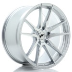 Llanta Japan Racing JR21 20x9,5 ET22-40 5H BLANK Silver Machined Face