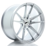 Llanta Japan Racing JR21 20x11 ET15-45 5H BLANK Silver Machined Face