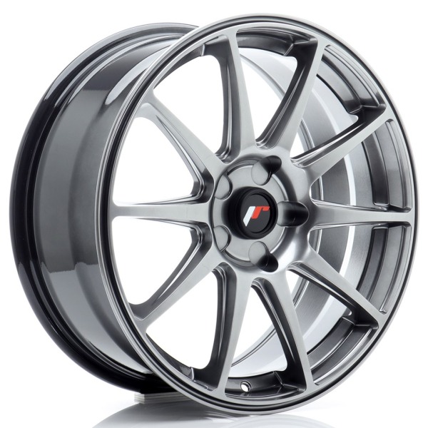 Llanta Japan Racing JR11 18x7,5 ET20-40 5H BLANK Hyper Black