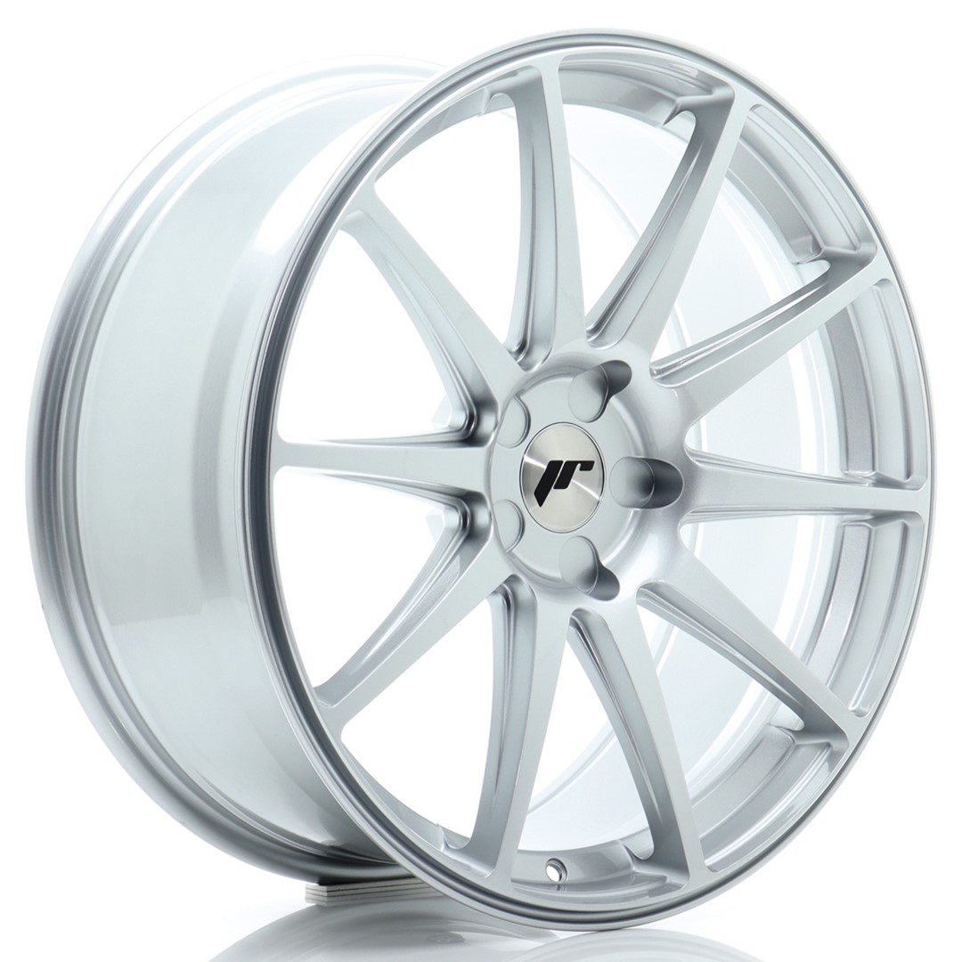 45094_0_33499 Llanta Japan Racing JR11 20x8,5 ET20-35 5H BLANK Hyper Silver - Imagen 1