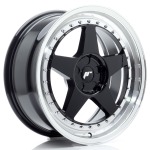 Llanta Japan Racing JR6 18x8,5 ET20-40 5H BLANK Gloss Black w/Machined Lip