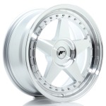 Llanta Japan Racing JR6 18x8,5 ET20-40 BLANK Silver Machined Face