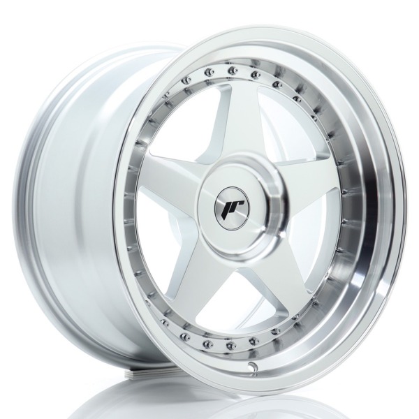Llanta Japan Racing JR6 18x10,5 ET0-25 BLANK Silver Machined Face