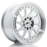 Llanta Japan Racing JR26 17x8 ET35 5x100/114 Silver Machined Face