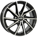 Llanta Alutec SINGA Gloss Black / Polished 6.0x16" 4x108 ET23 CB65.1