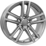 Llanta Rial X10 Gloss Gray 7.5x18" 5x112 ET25 CB66.6