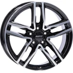 Llanta Alutec IKENU Gloss Black / Polished 8.0x19" 5x112 ET31 CB66.6