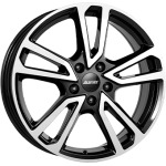 Llanta Alutec TORMENTA Gloss Black / Polished 8.0x19" 5x112 ET45 CB57.1