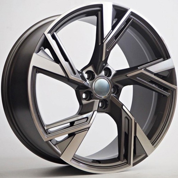 Llanta ST Wheels ABRI Anthracite Polished 8.5x19" 5x112 ET42 CB66.6