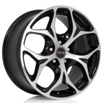 Llanta Avus AC-MB2 Black Polished 10.0x20" 5x120 ET40 CB74.1