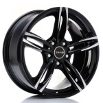 Llanta Avus AC-MB3 Black Polished 7.5x17" 5x120 ET32 CB72.6