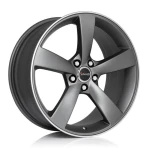 Llanta Avus AF10 Anthracite Matt Polished 8.0x18" 5x114.3 ET40 CB73.1