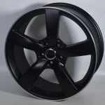 Llanta Avus AF10 Black Matt Polished 9.5x19" 5x112 ET35 CB66.6