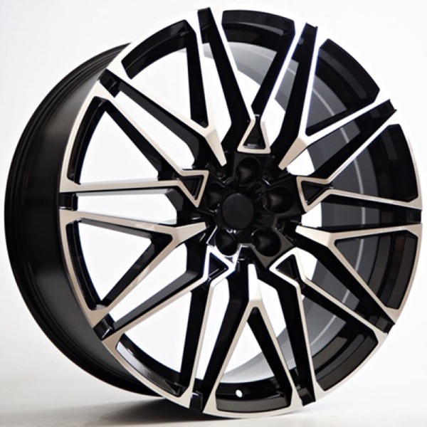 Llanta ST Wheels Axel Black Polished 11.5x21" 5x120 ET37 CB74.1