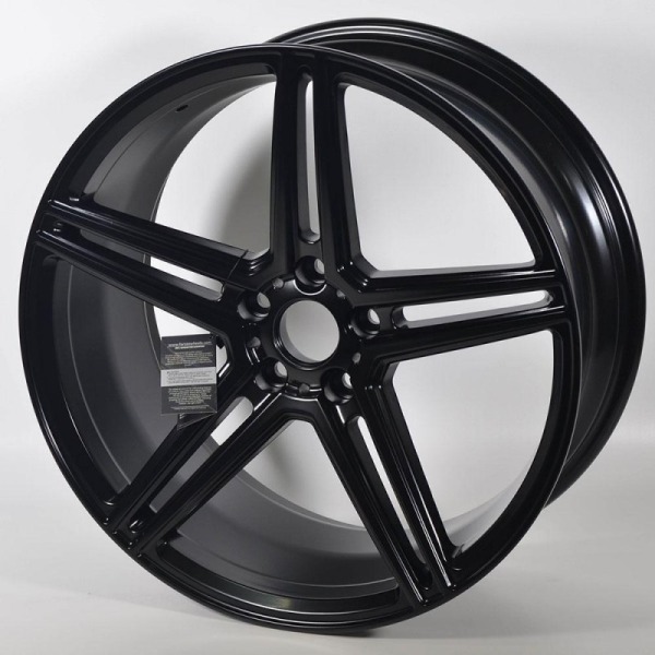 Llanta Forzza BOSAN Black Satin 8.5x19" 5x112 ET35 CB66.6