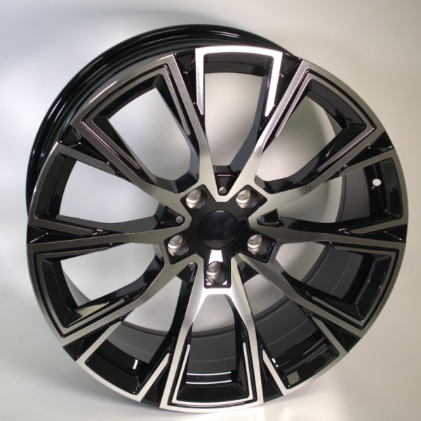 Llanta ST Wheels BRUNO Black Polished 9.0x19" 5x120 ET40 CB72.66