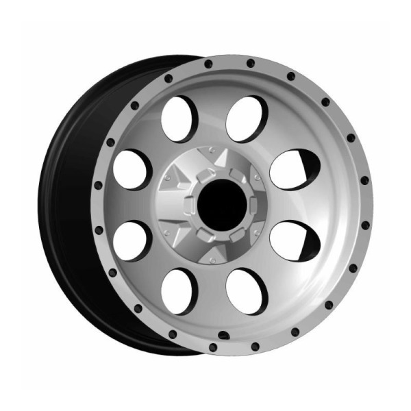 Llanta Twheels CBK Black Polished 8.0x16" 5x114.3 ET-15 CB73.1