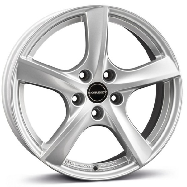 Llanta Borbet TL BS-brilliant silver 5.5x15" 5x100 ET40 CB57.1