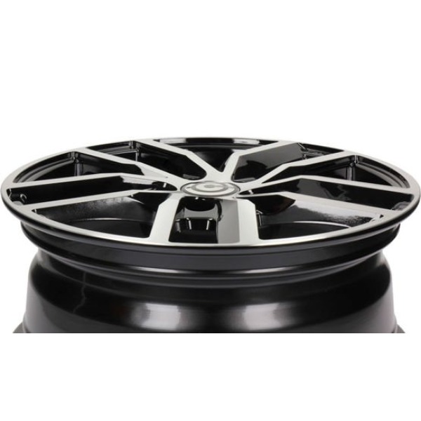 Llanta Carbonado Ice BFP-Black Front Polished 6.0x15" 5x100 ET38 CB57.1 - Image 3